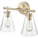 Aliza 2 Light 16.00 inch Bathroom Vanity Light